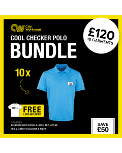 Coolchecker® piqué polo deal